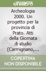 Archeologia 2000. Un progetto per la provincia di Prato. Atti della Giornata di studio (Carmignano, 29 aprile 1999) libro