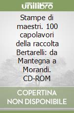 Stampe di maestri. 100 capolavori della raccolta Bertarelli: da Mantegna a Morandi. CD-ROM libro