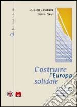 Costruire l'Europa solidale. Le prospettive del terzo settore nel progetto comunitario libro