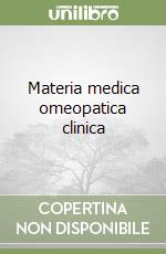 Materia medica omeopatica clinica libro