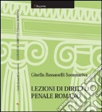 Lezioni di diritto penale romano libro