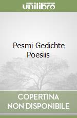 Pesmi Gedichte Poesiis libro