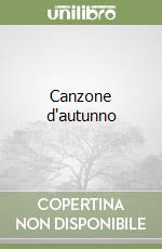 Canzone d'autunno libro