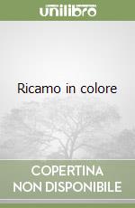 Ricamo in colore libro