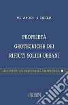 Proprietà geotecniche dei rifiuti solidi urbani libro