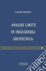 Analisi limite in ingegneria geotecnica libro