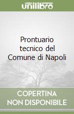 Prontuario tecnico del Comune di Napoli libro