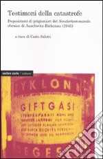 Testimoni della catastrofe. Deposizioni di prigionieri del Sonderkommando ebraico di Auschwitz-Birkenau (1945) libro