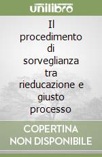 Il procedimento di sorveglianza tra rieducazione e giusto processo libro