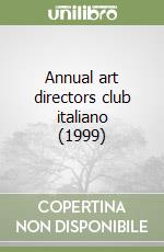Annual art directors club italiano (1999) libro