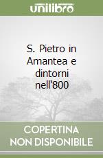 S. Pietro in Amantea e dintorni nell'800 libro