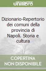 Dizionario-Repertorio dei comuni della provincia di Napoli. Storia e cultura libro