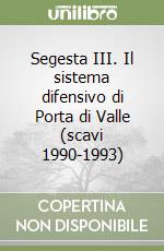 Segesta III. Il sistema difensivo di Porta di Valle (scavi 1990-1993) libro