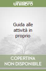 Guida alle attività in proprio libro