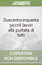 Duecentocinquanta piccoli lavori alla portata di tutti libro