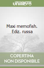 Maxi memofish. Ediz. russa libro