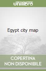 Egypt city map libro