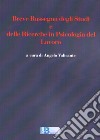 Breve rassegna degli studi e delle ricerche in psicologia del lavoro libro di Valicante A. (cur.)