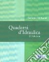 Quaderni d'idraulica libro