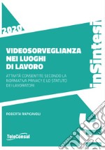 Videosorveglianza nei luoghi di lavoro. Attività consentite secondo la normativa privacy e lo statuto dei lavoratori libro