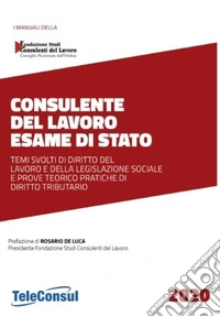 Consulente del lavoro. Esame di stato. Temi svolti di diritto del lavoro e della legislazione sociale e prove teorico pratiche di diritto tributario libro