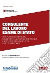 Consulente del lavoro. Esame di stato. Temi svolti di diritto del lavoro e della legislazione sociale e prove teorico pratiche di diritto tributario libro