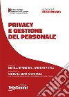 Privacy e gestione del personale libro