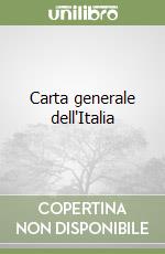 Carta generale dell'Italia libro