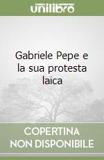 Gabriele Pepe e la sua protesta laica libro