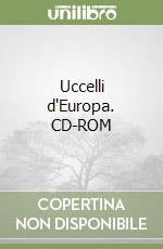 Uccelli d'Europa. CD-ROM libro