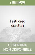 Testi greci dialettali