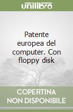 Patente europea del computer. Con floppy disk (1) libro