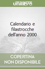 Calendario e filastrocche dell'anno 2000