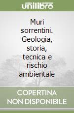 Muri sorrentini. Geologia, storia, tecnica e rischio ambientale libro