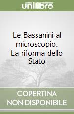 Le Bassanini al microscopio. La riforma dello Stato libro