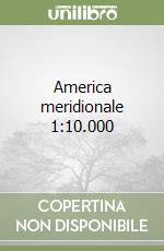 America meridionale 1:10.000 libro