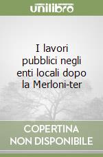 I lavori pubblici negli enti locali dopo la Merloni-ter libro