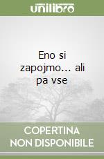 Eno si zapojmo... ali pa vse libro