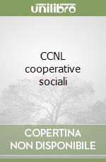 CCNL cooperative sociali