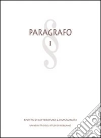 Paragrafo. Rivista di letteratura e immaginari (2006). Vol. 1 libro