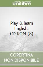 Play & learn English. CD-ROM (8) libro