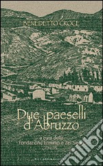 Due paeselli d'Abruzzo libro