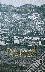 Due paeselli d'Abruzzo libro