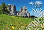 Seiser Alm. Schlern-Alpe di Siusi. Sciliar 2022. Kalender 34x24 cm libro