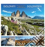 Dolomiti-Dolomiten 2022. Postkartenkalender/calendario cartoline da tavolo libro