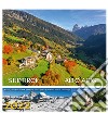 Südtirol-Alto Adige 2022. Postkartenkalender QF/calendario cartoline da tavolo orizzontale libro di Malfertheiner Peter