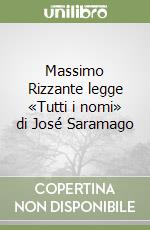 Massimo Rizzante legge «Tutti i nomi» di José Saramago libro