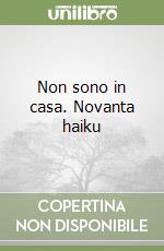 Non sono in casa. Novanta haiku libro