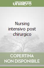 Nursing intensivo post chirurgico libro