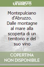 Montepulciano d'Abruzzo. Dalle montagne al mare alla scoperta di un territorio e del suo vino libro